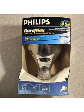 Philips Duramax 65W BR40 Indoor Flood Bulb 5" 630 lumens